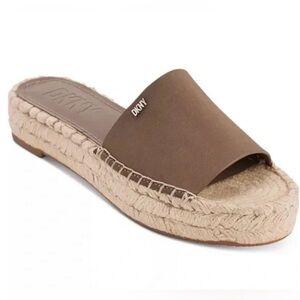 DKNY Camillo Birch Espadrille Slip On Sandal